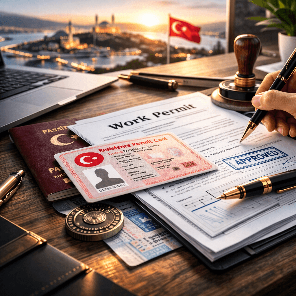 İkamet ve Çalışma İzni